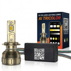 Kit Super LED Automotivo Dual Color Controle por App