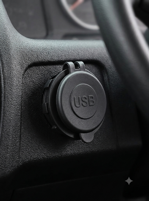 Tomada Carregador USB Veicular | Carregamento Rápido