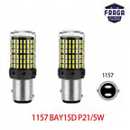 Par de Lâmpadas LED Para Ré - 1156 BA15S / T20 7440 / 1157