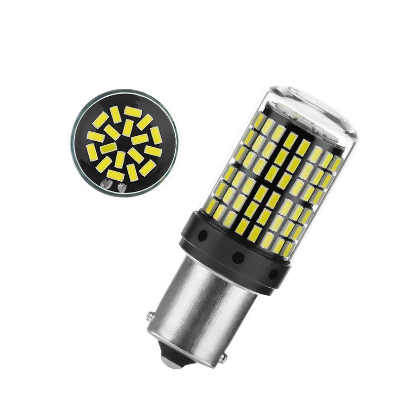 Par de Lâmpadas LED Para Ré - 1156 BA15S / T20 7440 / 1157